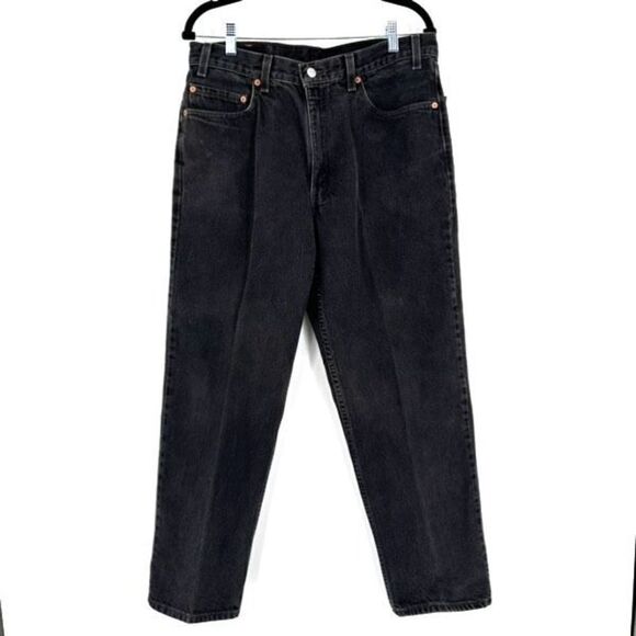 Vintage Y2K Levi’s 550 Charcoal‎ Black Size Women’s size 12 - Picture 2 of 16